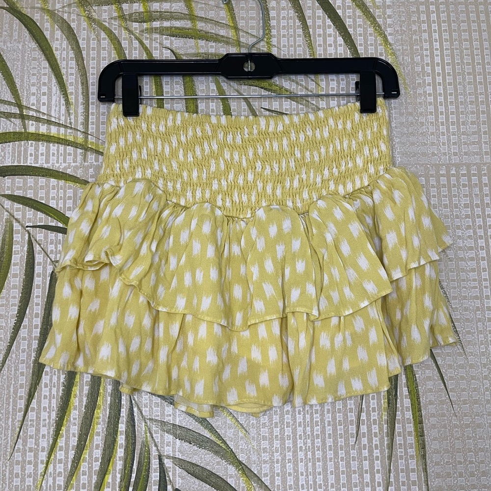 Cotton Candy LA tiered ruffled skirt